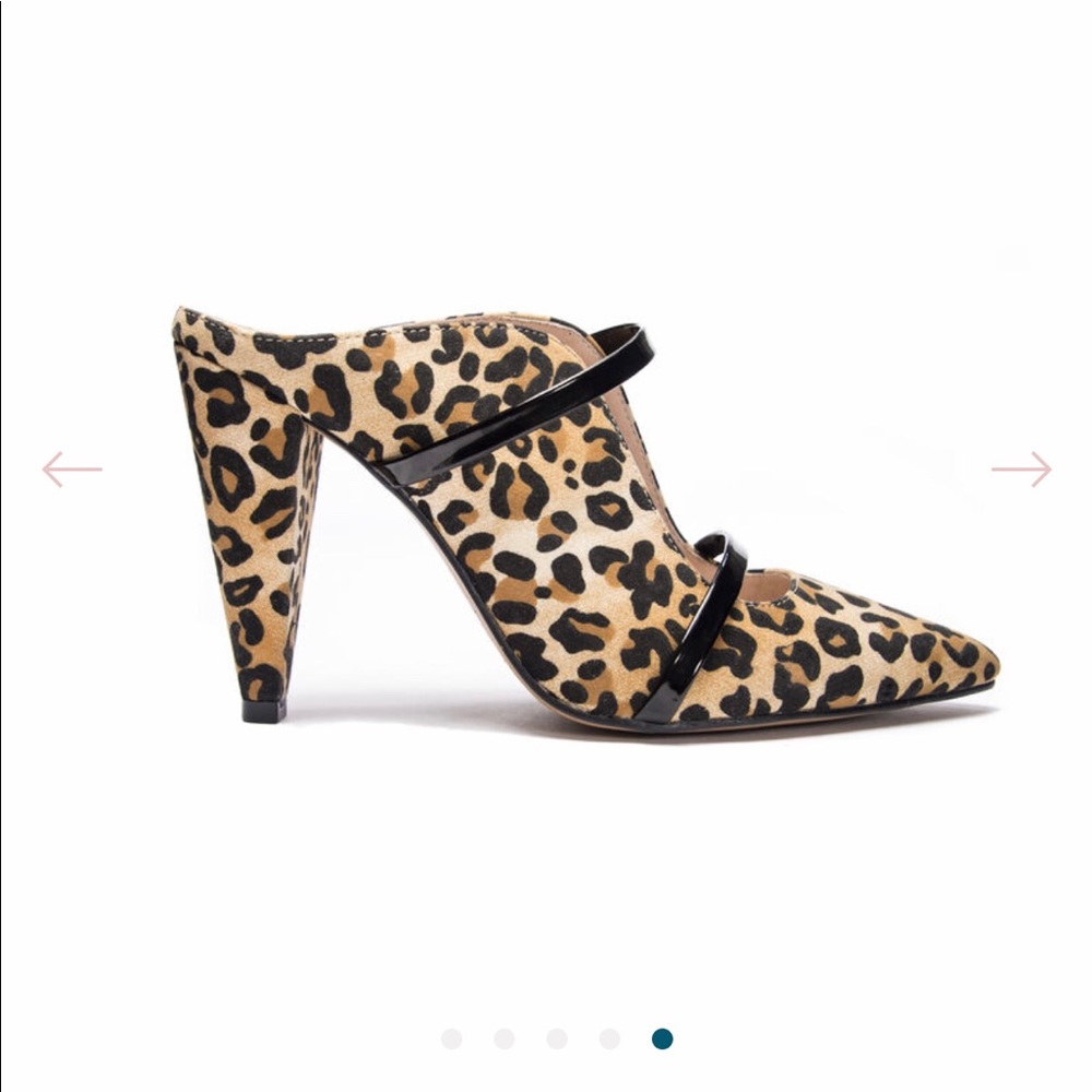 Chinese laundry Leopard High heels